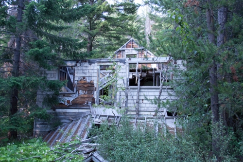This is one of the old homes from the forgotten mining town of Pioneer.